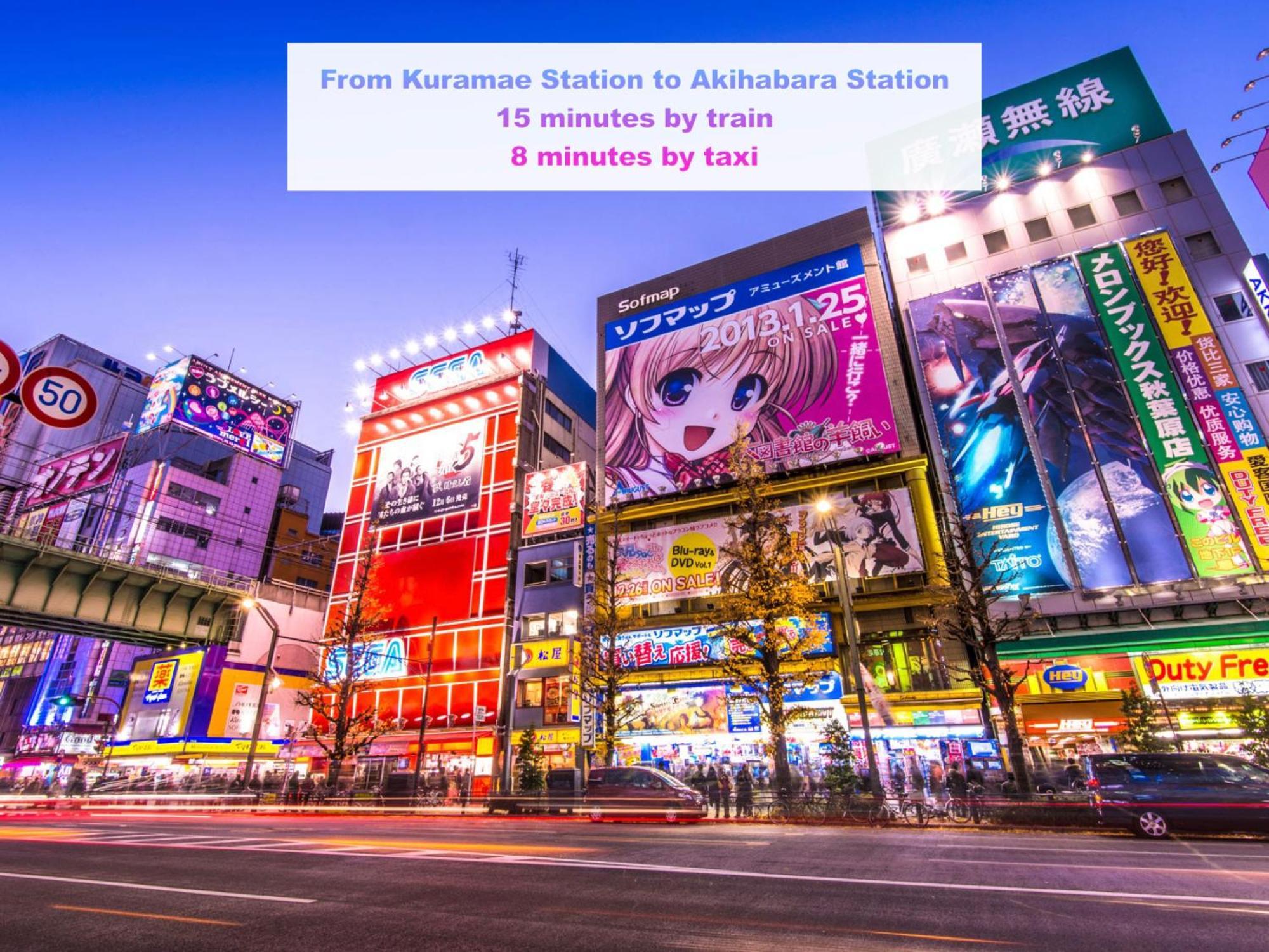 アパート 桜の川7 Asakusa 901 Kuramae Train 3mins Free Wifi Eight People Quiet,cook,perfect Facilities *
